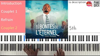 Isaac Bukasa: Les Bontés de l'Eternel - Tutoriel Débutant-Intermédiaire PIANO QUICK