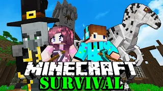 RAPTOR ALBINO DAN ADU MEKANIK ILMU SIHIR TINGKAT TINGGI !! Minecraft Survival Bucin S2 [#11]