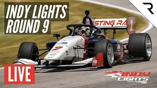 2021 Indy Lights Race 9 - Road America , Live, full race
