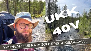 Yksinvaellus Raja-Joosepista Kiilopäälle Urho Kekkosen kansallispuistossa kesällä 2023