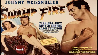 Swamp Fire (1946) | Full Movie | Johnny Weissmuller | Virginia Grey | Buster Crabbe