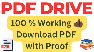 Pdf drive download problem, Pdf drive problem solved 100%