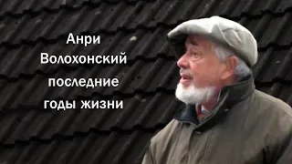 "Анри Волохонский последние годы жизни".