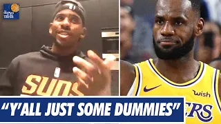 Chris Paul Laughs Off Anyone Who Thinks LeBron Is Slowing Down Anytime Soon