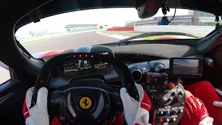 Ferrari FXX K (ONBOARD) at SILVERSTONE ...(read description bellow please)