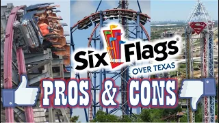 Pros & Cons of Six Flags Over Texas | Arlington, Texas