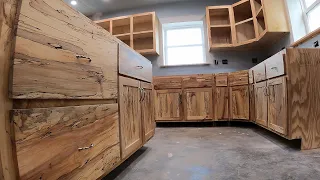 From Sawmill to Cabinets : Spalted Maple Shaker Style
