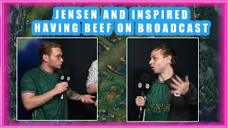 JENSEN and INSPIRED Having BEEF on MSI Broadcast 👀