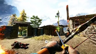 Far Cry 4 Aggressive Stealth Kills(outposts Liberation)