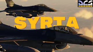 Cinematic Sortie in F-16 Viper over Syria | DCS World 2.9 JDAM Strike