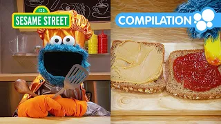 Sesame Street: Yummy Lunch Recipes for Kids | Cookie Monster’s Foodie Truck Compilation