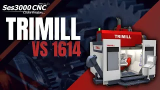 TRIMILL VS 1614 GANTRY Tip HASSAS ve HIZLI 5 EKSEN CNC