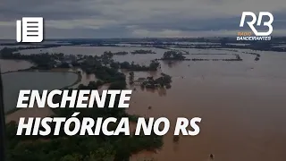 Maior enchente dos últimos anos no RS já contabiliza 13 mortes | Bandeirantes Acontece