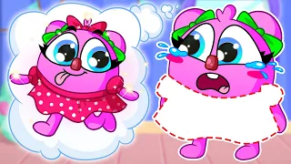 My Dress Is Missing! Where's My Colored Dress?😅 +More Funny Kids Cartoons and Songs 😻🐨🐰🦁