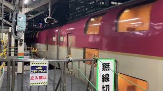 東京駅サンライズ出雲瀬戸入線