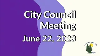 June 22, 2023 Regular Business Meeting