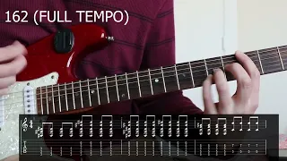 BULLET FOR MY VALENTINE- TEARS DON'T FALL GUITAR LESSON W/TABS/METRONOME