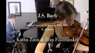 Bach: Violin Concerto in a minor, II. Andante