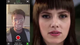 Metahuman Unreal Engine Live Link Face with ScarJo