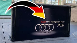 Audi A3 (8V) MMI (MHIG) force reboot restart