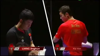 [Best Learning angle ] Xu Xin 许昕 vs Liang Jingkun 梁靖崑|Cloud Walker | Right Handed | X Man |许昕用右手打比賽|