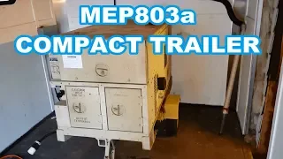 MEP803a Generator you can tow/move with ease and COMPACT  Easy trail mod harbor freight