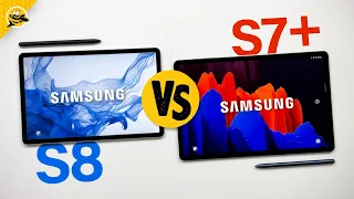 Samsung Galaxy Tab S8 vs. Tab S7 PLUS - Who Wins?