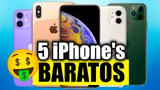 ¿Qué iPhone COMPRAR en 2023? Top 5 Mejores iPHONES BARATOS ✅