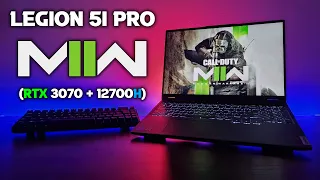 RTX 3070 (150W) - Lenovo Legion 5i Pro 2022 - Gameplay Test Call of Duty Modern Warfare 2