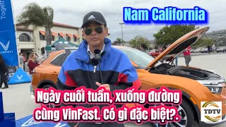 VinFast sánh vai ấn tượng cùng các siêu xe nổi tiếng tại Nam Cali ngày cuối tuần.