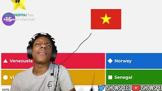 IShowSpeed recognizes the Vietnam's flag