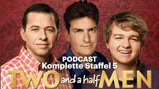 Two and a Half Men  Podcast Ich mache einen Podcast und wir diskutieren über diese Staffel  5