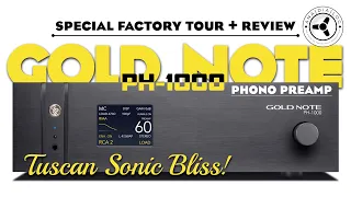 Gold Note tour + PH-1000 phono preamp: Tuscan sonic bliss!