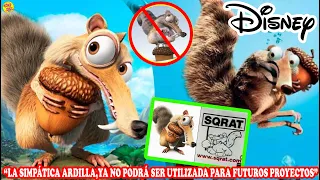 DISNEY dice adiós a SCRAT, ARDILLA de la ERA de HIELO