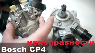 неисправности ТНВД bosch cp4