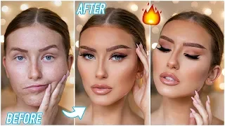 EVERYDAY WINTER GLAM! MY EASY 30 MINUTE MAKEUP ROUTINE 2019 | Hannah Renée