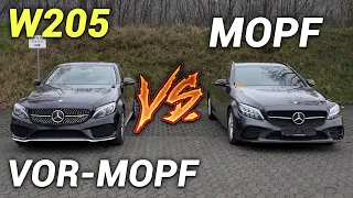 FACELIFT VS VOR-FACELIFT W205! | Alle Unterschiede Erklärt