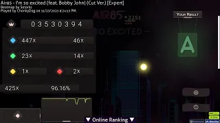 My proudest play | I'm so excited (feat. Bobby John) (Cut Ver.) by Air85 | 121pp | 2❌