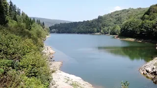 Грузия 2018. Вино на радость нам дано. Регион Рача.  Через Ткибули к Шаорскому водохранилищу