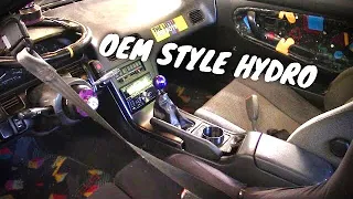 Making a HIDDEN hydraulic handbrake for the 240sx! | 1JZ 240sx Daily Skid Build