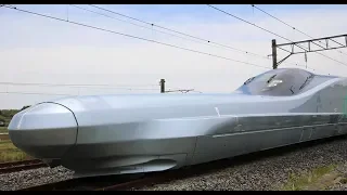 World's Fastest Bullet Train Alfa-X Starts High-Speed Tests in Japan