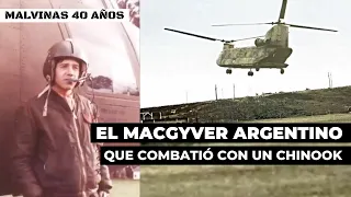 Malvinas | El MacGyver argentino que combatió con un Chinook