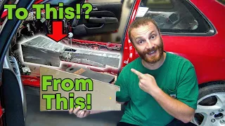 V8 RWD Honda Prelude Gets A Transmission Tunnel!