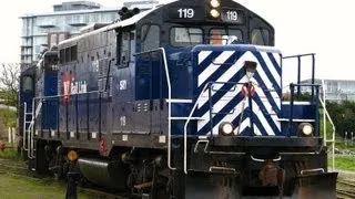 RARE CATCH!Last SRY Railink Double Header To Victoria BC Roundhouse