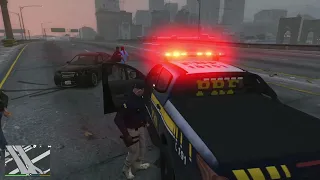 GTA V POLÍCIA 24H | PRF NO ENCALCE DO VEÍCULO ROUBADO