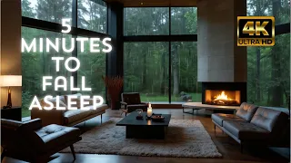 4K Rapid Sleep: Tranquil Forest Walk for Instant Relaxation