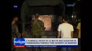Saksi: Panibagong friendly fire incident sa Marawi, 2 sundalo patay