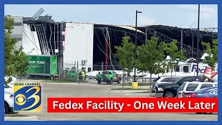 POST TORNADO: A closer look at damage at Portage, Mich. FedEx facility