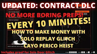 HOW TO DO REPLAY GLITCH CAYO PERICO HEIST SOLO PC | EASY GUIDE | No More PREPS! | MERCINARY DLC