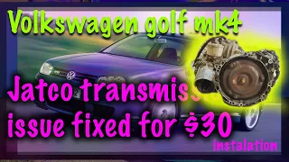 volkswagen golf mk4 jetta jatco 09a transmission issue